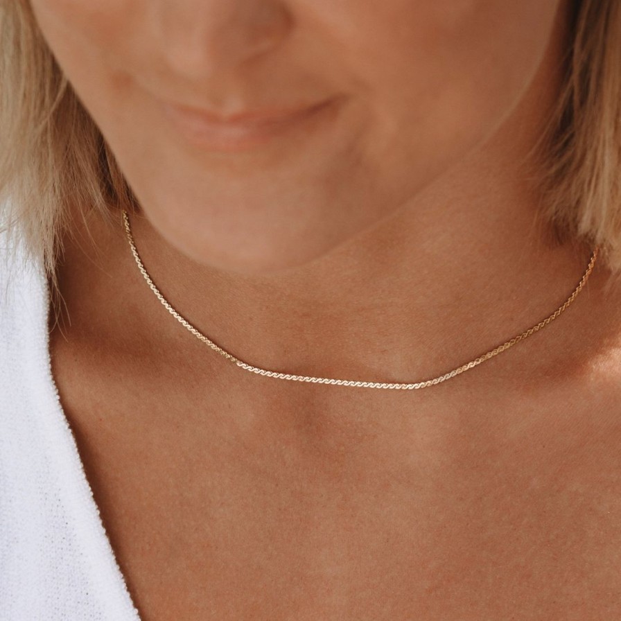 Necklacesnecklaces Atolea Jewelry | Wavy Choker