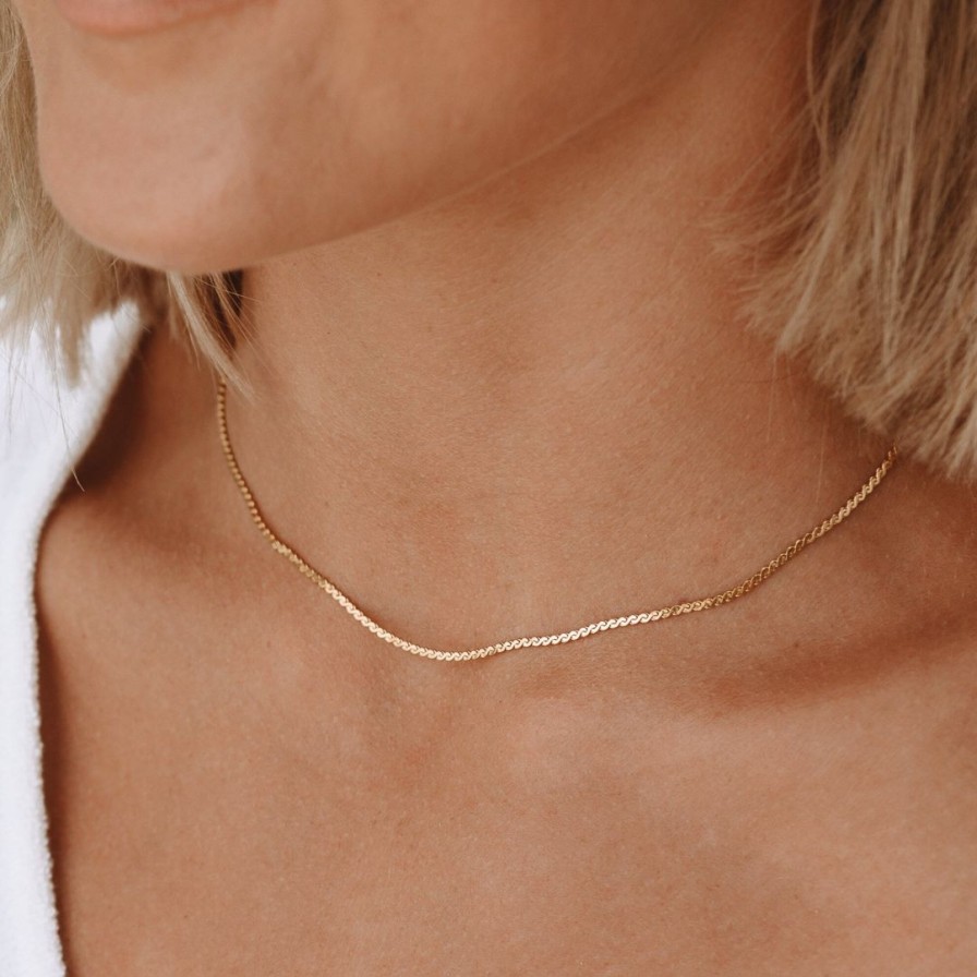 Necklacesnecklaces Atolea Jewelry | Wavy Choker