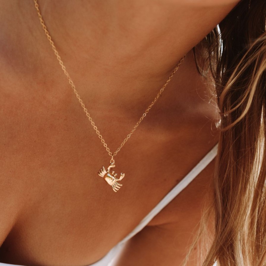 Necklacesnecklaces Atolea Jewelry | Crab Necklace