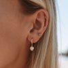 Earringsearrings Atolea Jewelry | Seashell Hoop Earrings