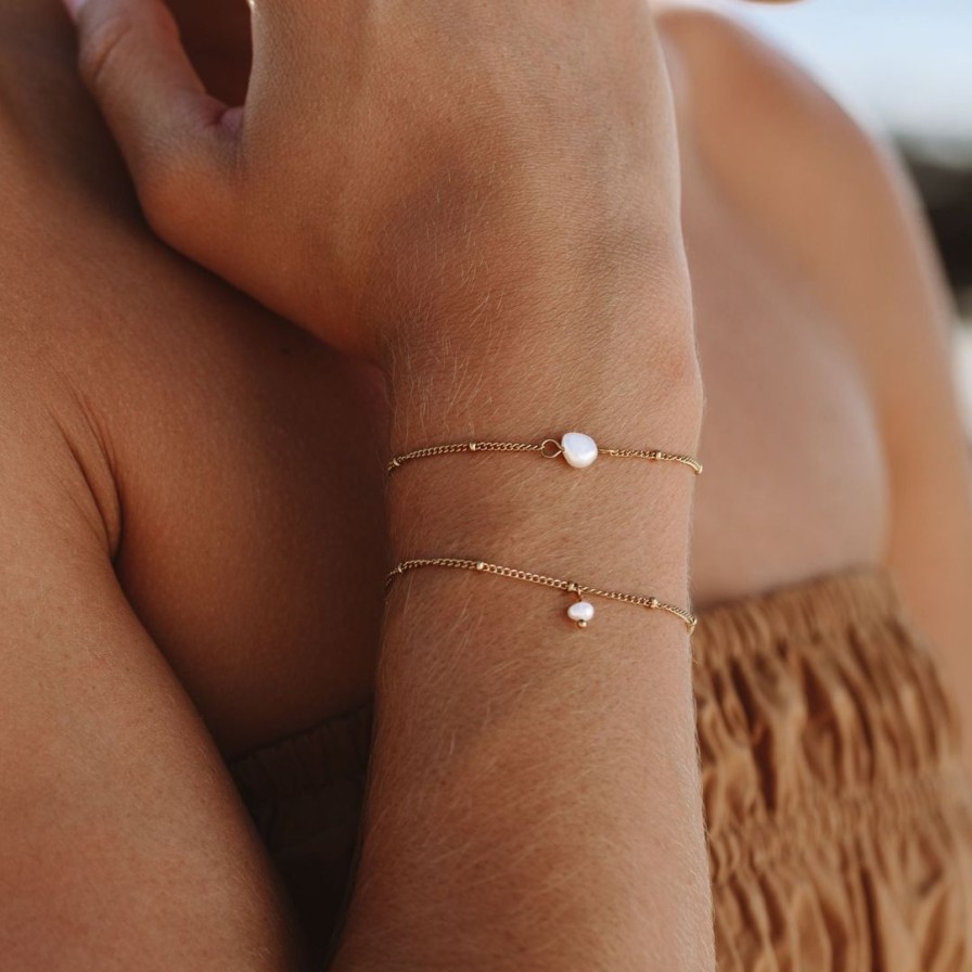 Pearlspearls Atolea Jewelry | Tiny Pearl Bracelet