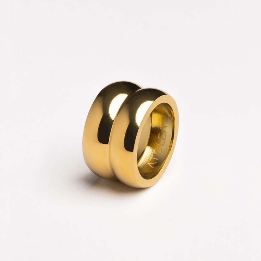 Ringsrings Atolea Jewelry | Double Chunky Ring