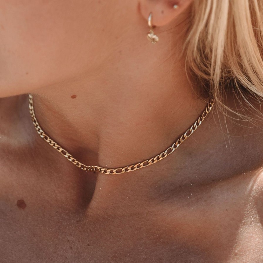 Necklacesnecklaces Atolea Jewelry | Amalfi Figaro Choker