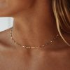 Necklacesnecklaces Atolea Jewelry | Rainbow Dainty Choker