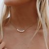 Necklacesnecklaces Atolea Jewelry | Dainty Freshwater Pearl Necklace