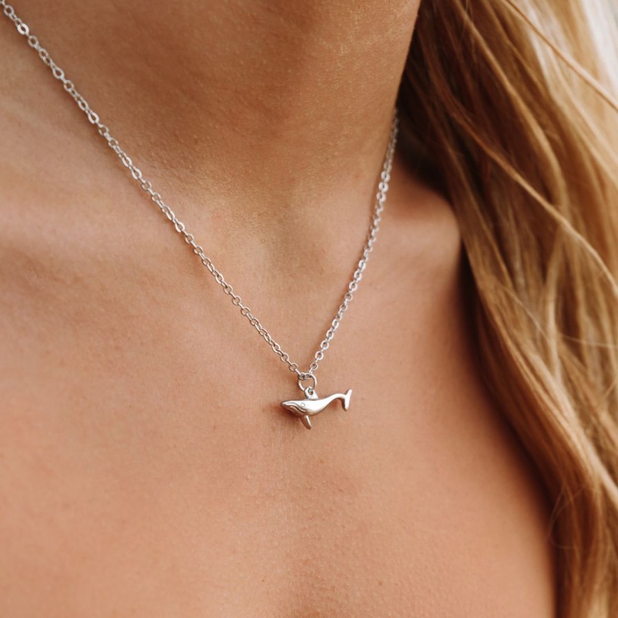 Necklacesnecklaces Atolea Jewelry | Whale Necklace