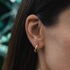 Earringsearrings Atolea Jewelry | Twisted Gold Hoop Earrings