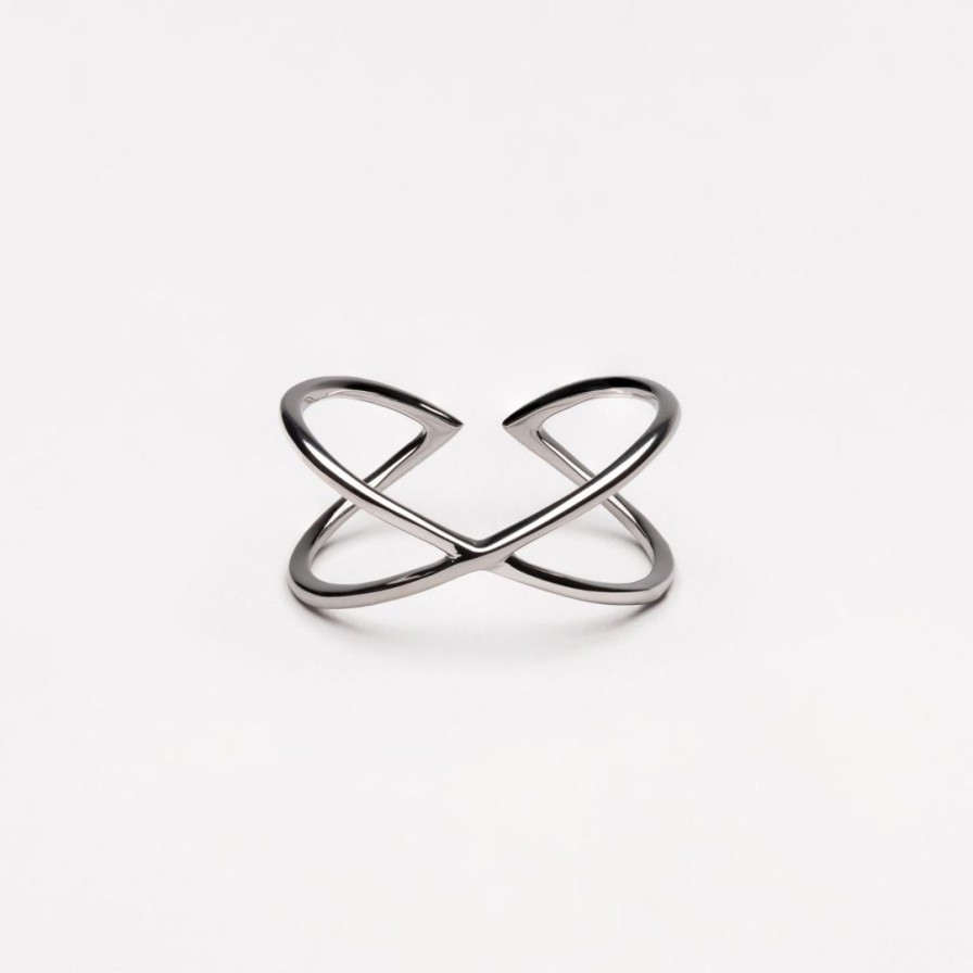 Ringsrings Atolea Jewelry | Santorini Silver Cross Ring