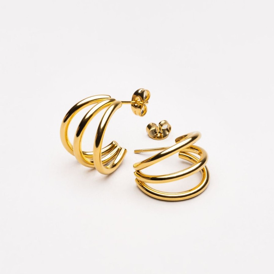 Earringsearrings Atolea Jewelry | Triple Hoops