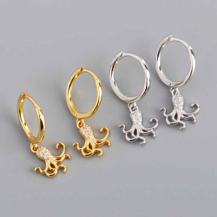 Earringsearrings Atolea Jewelry | Octopus Earrings