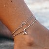 Ankletsanklets Atolea Jewelry | Whale Tail Anklet