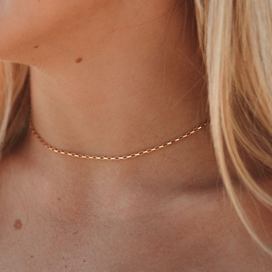 Necklacesnecklaces Atolea Jewelry | Mini Links Choker