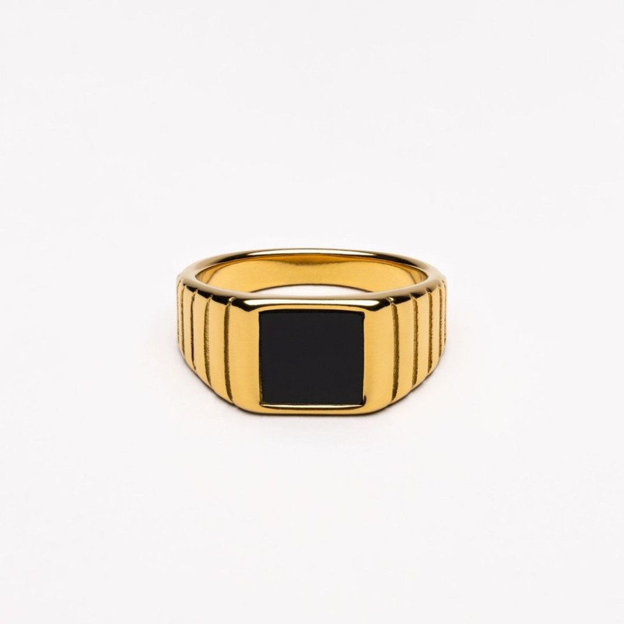 Ringsrings Atolea Jewelry | Kaya Onyx Ring