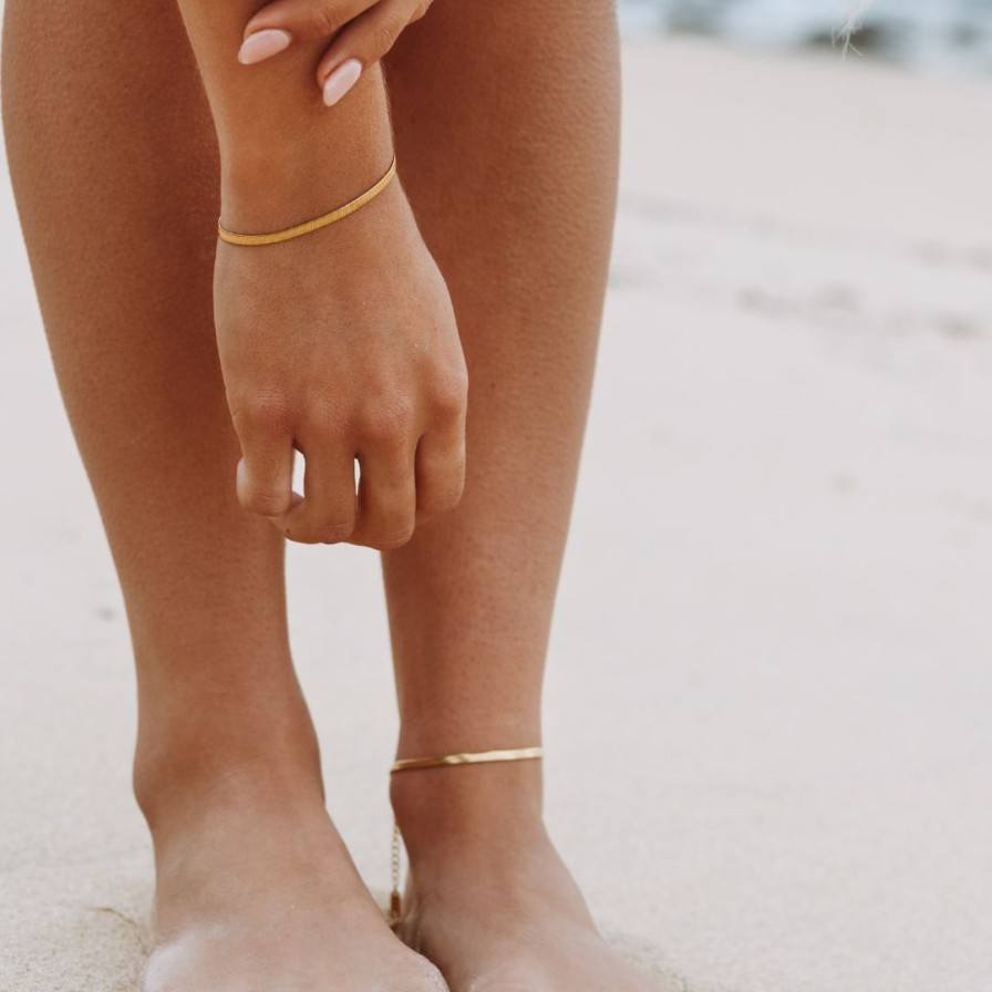 Ankletsanklets Atolea Jewelry | Kauai Herringbone Anklet