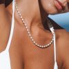 Necklacesnecklaces Atolea Jewelry | Gold Freshwater Pearl Choker