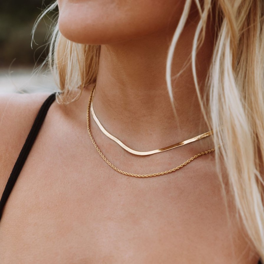 Necklacesnecklaces Atolea Jewelry | Ios Layered Necklace