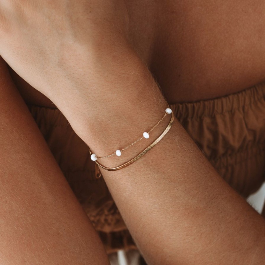 Braceletsbracelets Atolea Jewelry | Santorini Layered Bracelet