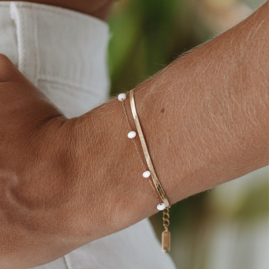 Braceletsbracelets Atolea Jewelry | Santorini Layered Bracelet